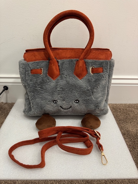 Other Handbags - Kawaii plush crossbody tote shoulder bag purse